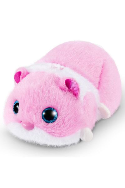 Zuru Jucarie interactiva de plus Zuru Pets Alive - Hamster roz