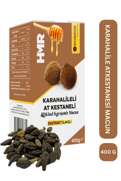 Biobiens Kara Halileli Macun 400Gr