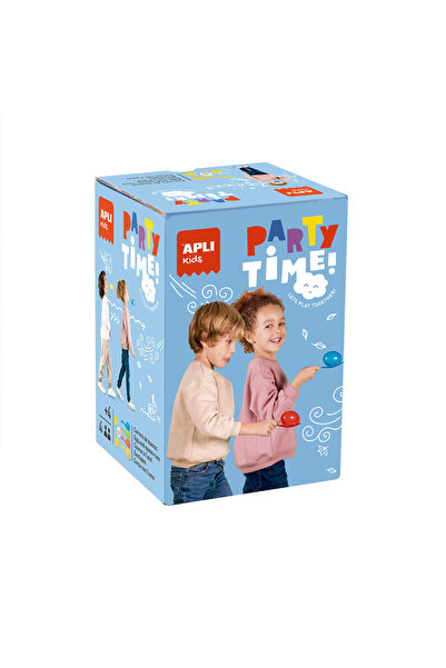 Apli Kids Joc exterior, Cursa cu Oua in lingura, din plastic, 12 piese, +4 ani