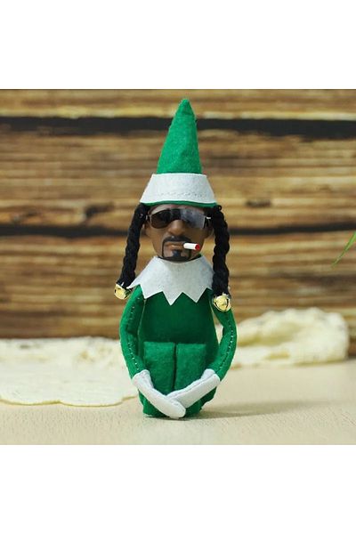 OEM Funny Elf Snoop doll, funny home decoration, fun toy for jokes and pranks