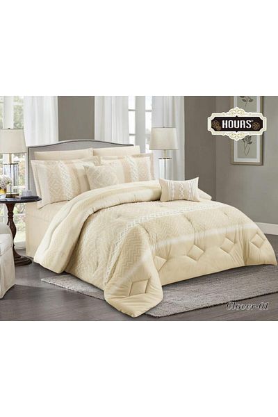 HOURS Clover-01 8-Piece Horse Comforter Set