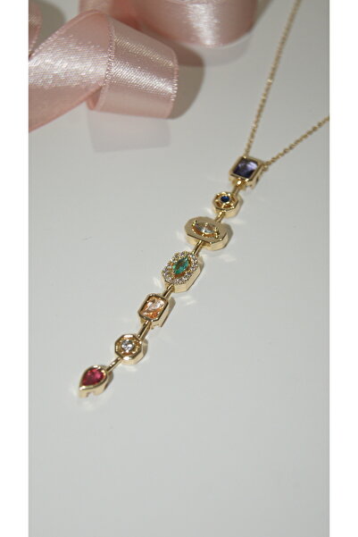 Fier Accessories شقرا Y قلادة