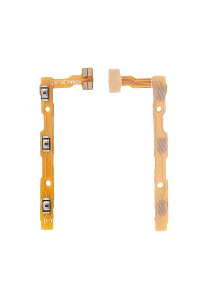 Fodos Xiaomi Compatible Redmi Note 13 Pro 5g on Off Side Volume Power Film Flex 2312Dra50C, 2312Crad3C