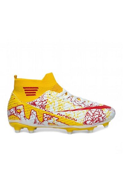 LALİGA Unisex Crampon Football Shoes with White Red Socks