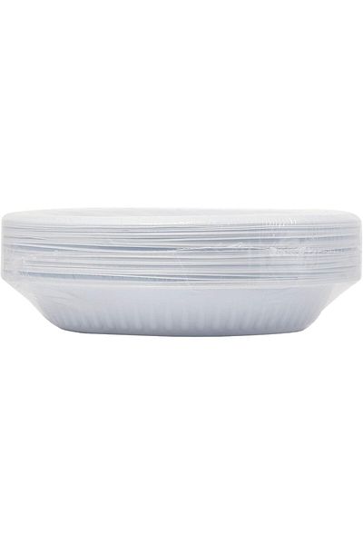 Falcon Plastic Plates - 25 Pieces