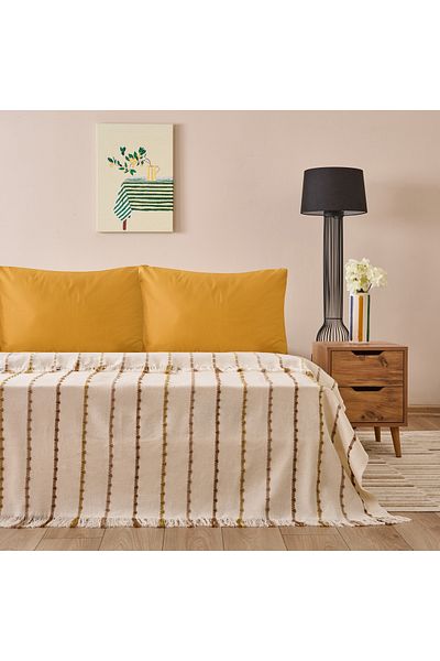 Evidea Soft Arenis Double Pike - Cream - 200X220 cm