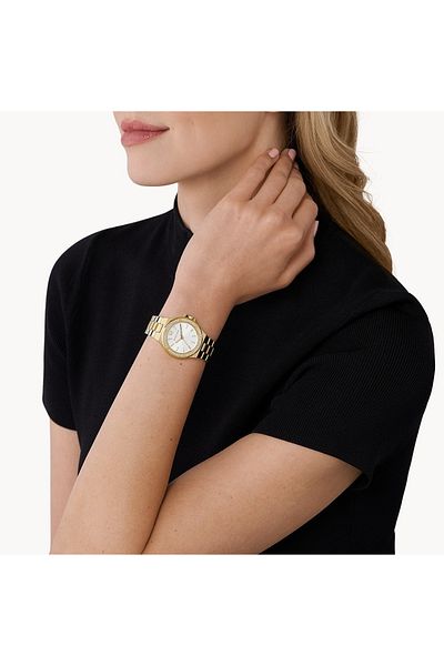 Michael Kors Women's Wristwatch Gold Tone Stainless Steel