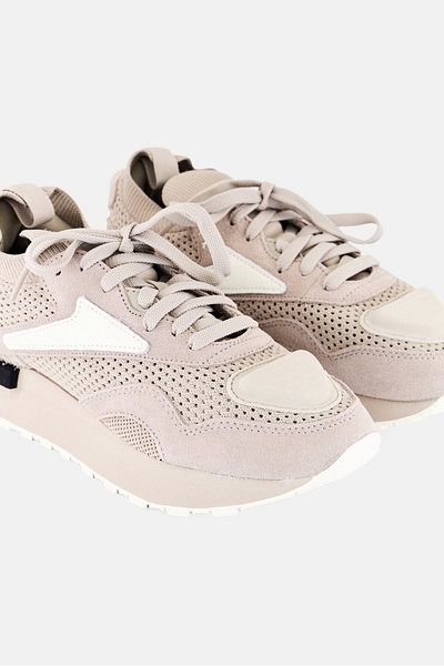 Reebok x Hymne Kids Boy Cl Nylon Plus Lace Up Running Shoes, Grey