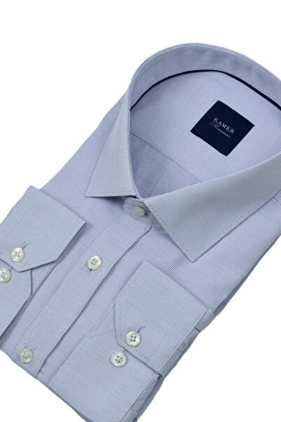 KAMER Чоловіча сорочка великого розміру з довгими рукавами 3745 BGL-ST04389