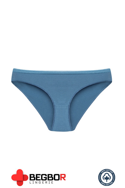 BEGBOR LİNGERİE 5-Piece Belt Chain Lace Detail Panty Set Consisting of Summer Colors