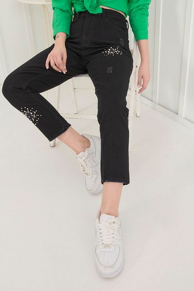 TOFİSA Džíny Pantalon Black - 11189