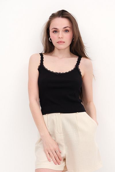 Addax Bow Detailed Tank Top A1670