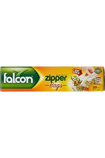 Falcon Zipper Bags Size 30cm x 40cm 30pcs