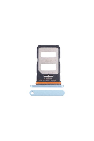Fodos Xiaomi Compatible Redmi Note 13 Pro 5g Sim Card Tray 2312Dra50C, 2312Crad3C Blue
