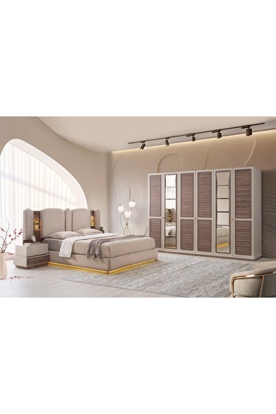 AYDINEV AYASOFYA MDF BAZALI YATAK ODASI TAKIMI