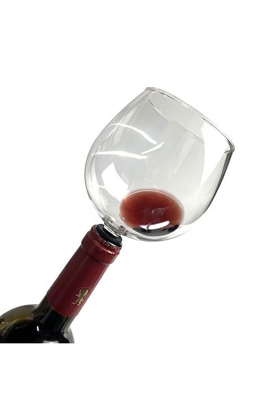 OEM Dop tip pahar, Accesoriu pentru Sticle de Vin, transparent, Dimensiuni: 8 x 13 cm, usor, dar robust