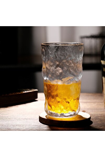 OEM Pahar Frosty Tall, din sticla, transparent, 13.8 x 5.8 x 7.3 cm, 380 ml