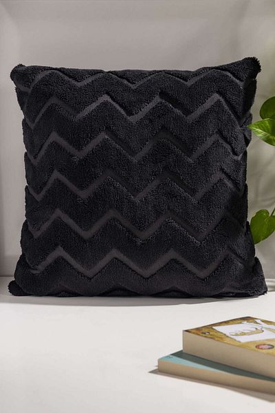 FH finehome Husa de perna cu model zigzag Niara 45x45cm