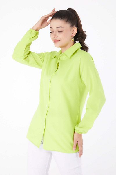 TOFİSA Πουκάμισο Pistachio Green - 13249