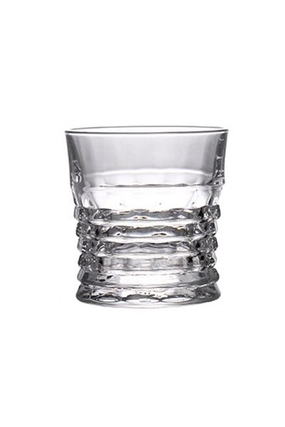 OEM Pahar whiskey, Clouds, 300 ml, 9 cm h, 8 cm diametru baza, 8.5 cm diametru deschidere, din sticla
