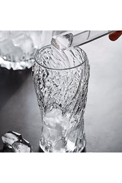 OEM Beer glass, Twisted, transparent, glass, 16 x 6.5 x 7.5 cm