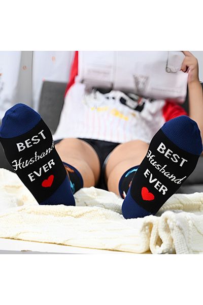 OEM Sosete, vesele, pentru sot, Best Husband EVER, Marime universala: 40-44