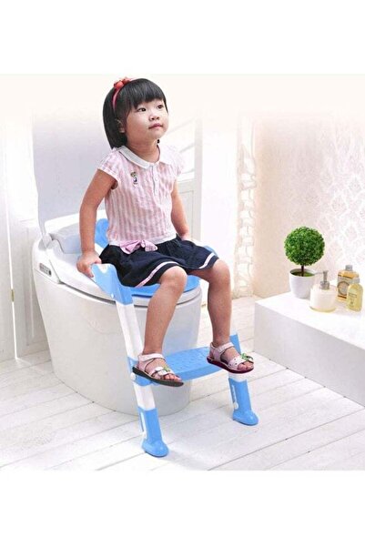 DRAMA HOME كرسي مقعد مرحاض محمول ومريح مع سلم قابل للتعديل