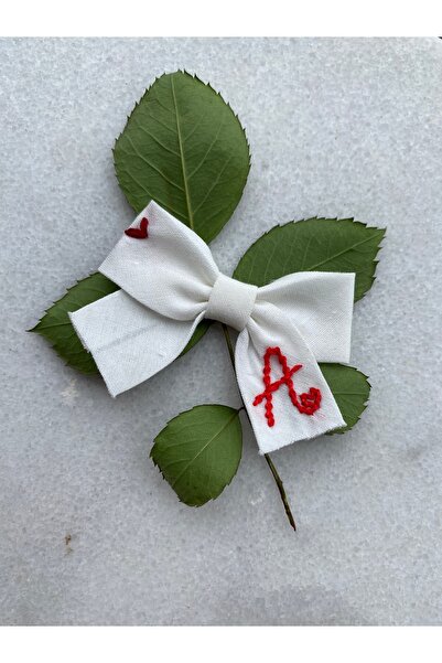 EGOMİ HARF İŞLEMELİ KLİPS TOKA (A) HARFİ