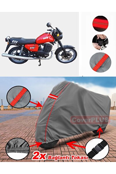 CoverPlus MZ ETZ 301 القماش المشمع محرك القماش المشمع غطاء دراجة نارية خيمة ر...