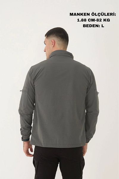 Bast10 Outdoor Unisex Slim Fit Lycra Water Repellent Multi-Pocket Seasonal Tactical Sports Jacket