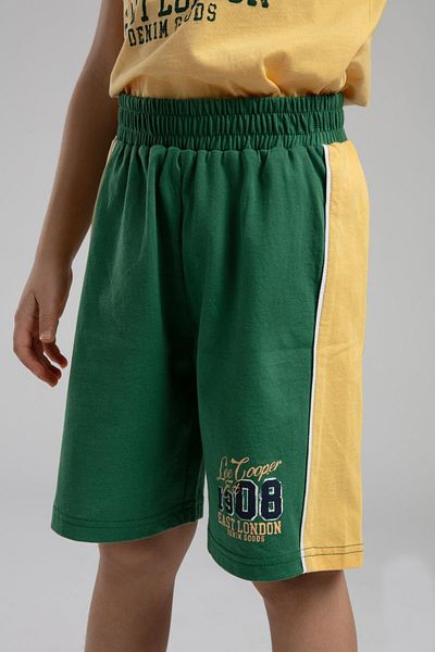 Lee Cooper Boy's Shorts Green