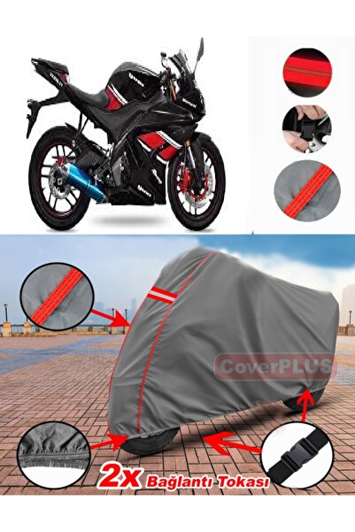 CoverPlus يوكي YK250-21 R-Samurai القماش المشمع موتور القماش المشمع غطاء دراج...