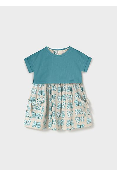 MAYORAL 1918 Girl's Green 2-Piece Dress