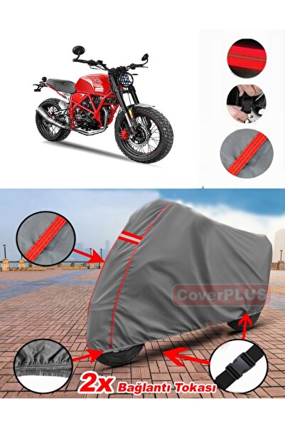 CoverPlus يوكي ZY125-15A تشويش إذاعي القماش المشمع موتور القماش المشمع غطاء د...