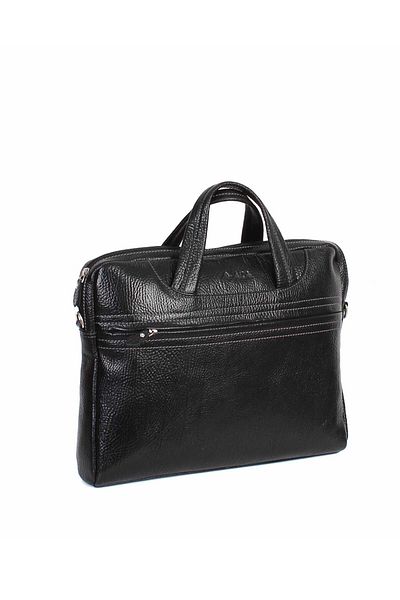 Aka Leather Black Briefcase 298 60