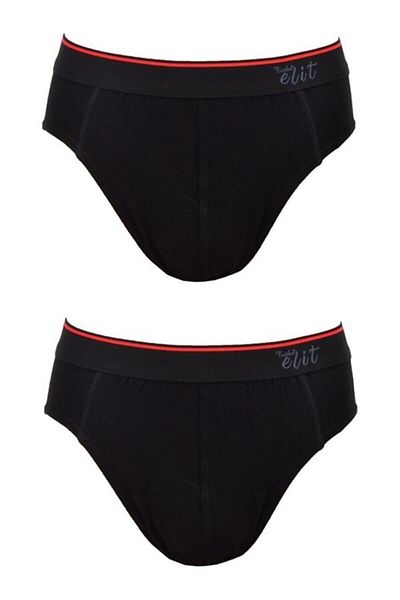 KEYAL Tutku Elit Ανδρική Μαύρη Ζώνη Elite Lycra 3 τμχ Elasthan 1351 Slip