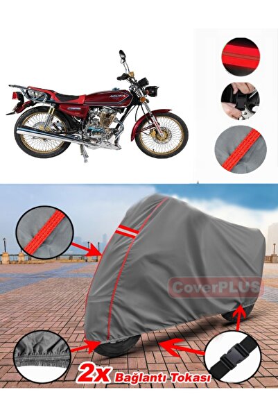 CoverPlus Arora AR 100-8 A غطاء دراجة نارية من القماش المشمع المعدل باللون ال...