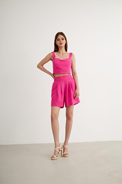 SELECTION PATRICE Fuşya Pembe Şort