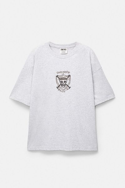 Pull & Bear Grey One Piece T-shirt