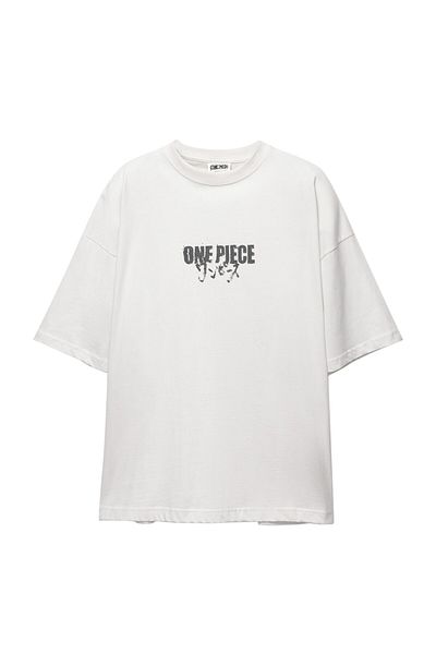 Pull & Bear White One Piece T-shirt