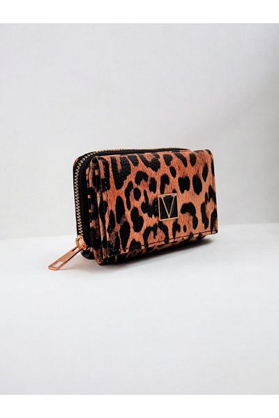 UCCELLO Stylish Women's Wallet with Mini Zipper and Flap