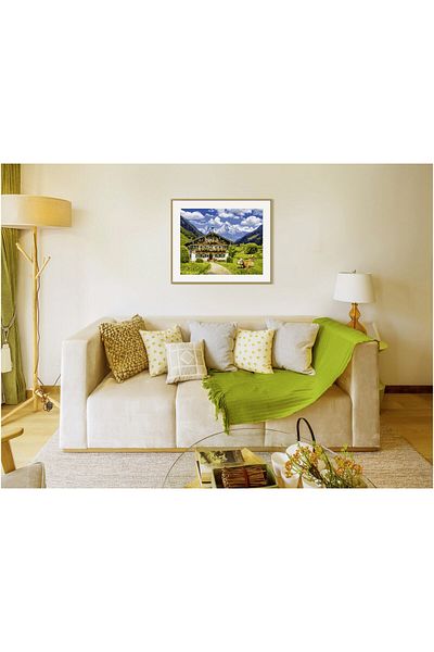 SCHIPPER Set pictura pe numere Schipper - Mountain farm