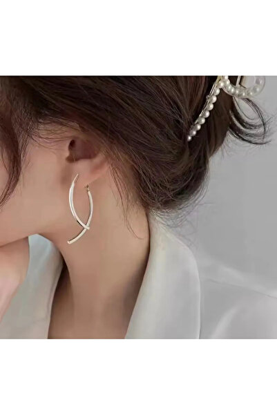 Staınless Kadın Gümüş Küpe