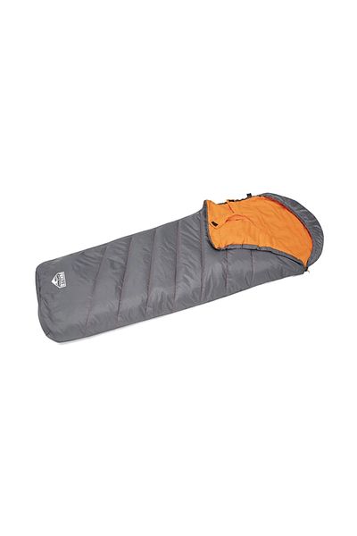 BESTWAY Bestway HyperHyde 5 Sleeping Bag - Grey & Orange - 230x80x60 cm - 26-68103