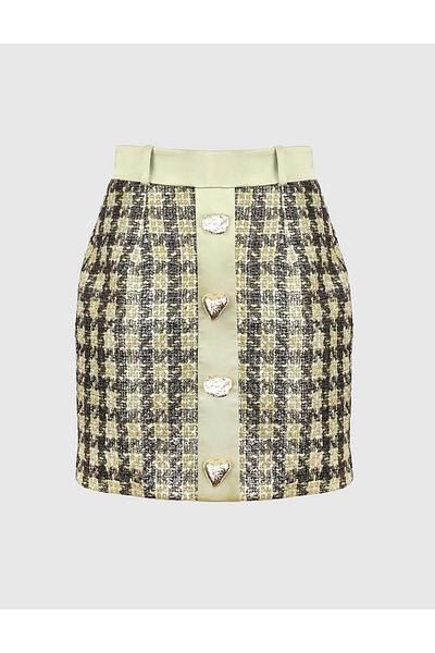 İLVİ Aliadne Green Women's Skirt