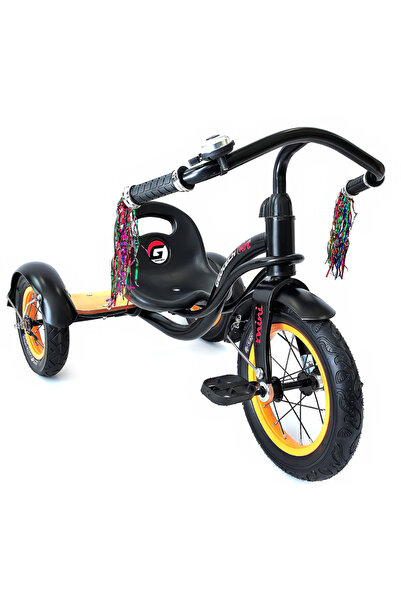 Geotech Üç Tekerlekli Çocuk Bisikleti - Siyah