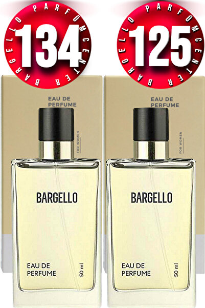 Bargello 134 Kadın Parfüm Oriental 50 ML EDP + Bargello 125 Kadın Parfüm Orie...