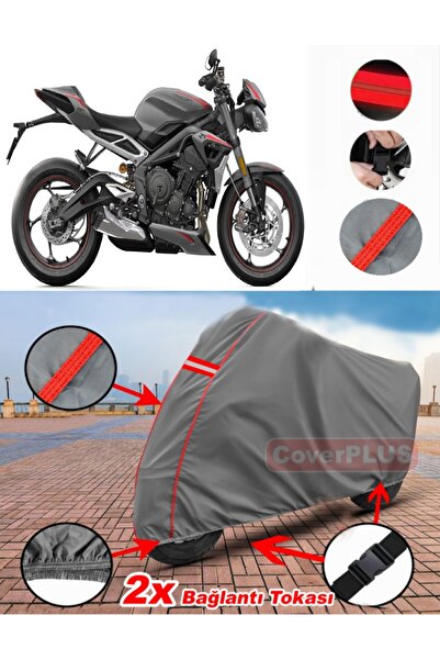 CoverPlus Triumph Daytona 765 Tarpaulin Motor Tarpaulin Motorcycle Cover Tent...