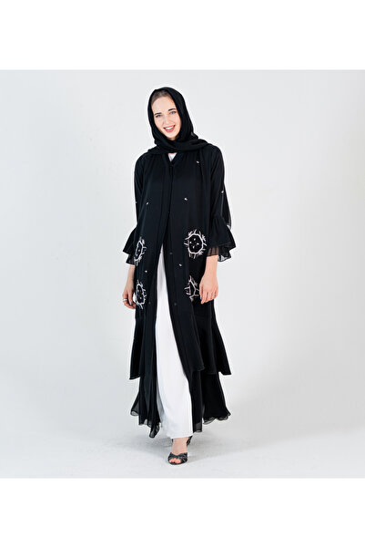 Rosette Abaya بلاك-R-202417