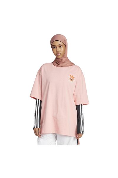 adidas Kc0679-K Adidas Gfx Tee Women's T-Shirt Pink
